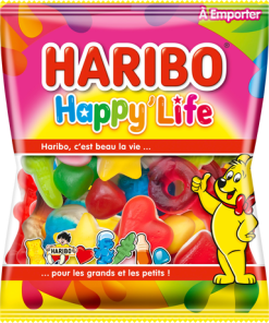 Happy life Haribo – 4 x 120 g (480 g)