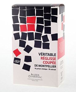 Boite de Véritable Réglisse coupée de Montpellier 1kg Auzier