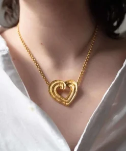 YSL Vintage Collier Coeur