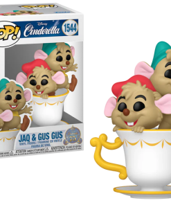 CENDRILLON 75EME ANNIVERSAIRE – POP Disney N° 1544 – Jaq et Gus