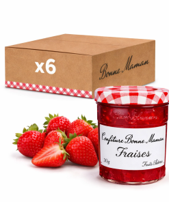 Confiture Bonne Maman Fraise 370g – Pot en verre