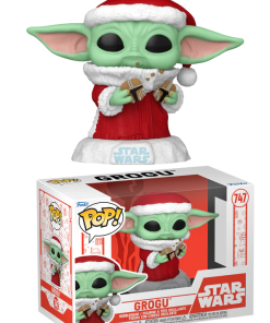 MANDALORIAN HOLIDAY – POP Star Wars N° 747 – Grogu (Santa)