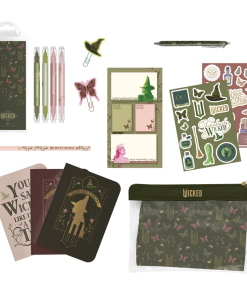 WICKED – Partie 2 – Set de Papeterie avec 3 Notebooks A6 – 10pc.