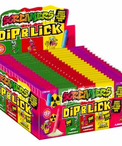 Display de 24 boites Screamers Dips and Lick