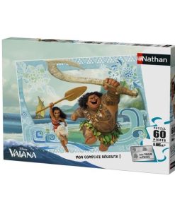 Puzzle 60 pièces VAIANA et MAUI