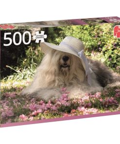 Puzzle 500 pièces Sophie dans un lit de fleurs