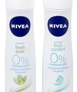 NIVEA deo 0% Fresh Pure/comf 150ml (1pc)