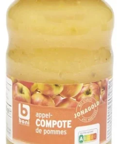 B compote pomme morceaux 570g