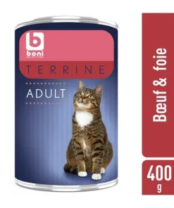 B chat terrine duo boeuf&foie 400g
