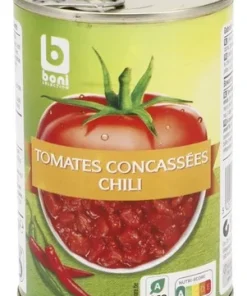 B tomates concassées chili 400g