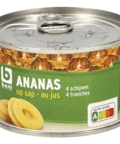 B ananas tranches au jus 227g