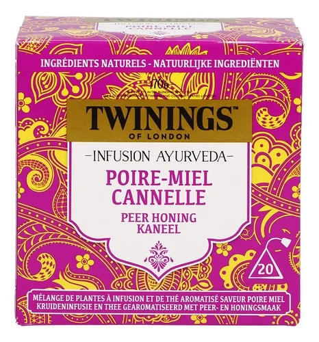 TWININGS Ayurveda Pear-Honey-Cinna. 20pc (1pc) - Image 2