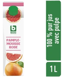 B jus pamplemousse rose pulpe 1L (1pc)