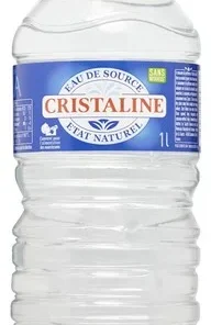 CRISTALINE Eau plate 1L (1pc)