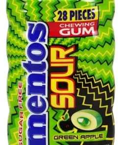 MENTOS Gum Sour Apple 28pc