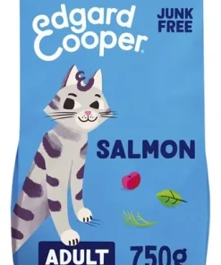 EDGARD&COOPER Chat Adulte Saumon 750g