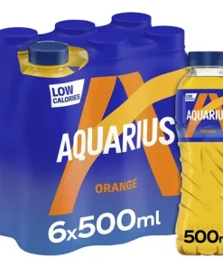 AQUARIUS Daily Hydration Orange 50cl (1pc)