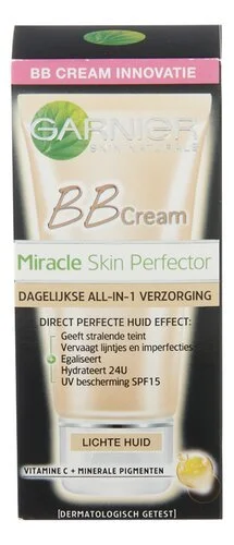 GARNIER cr.jour BB Mir. Peau claire 50ml - Image 2