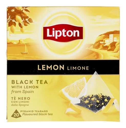 LIPTON Black Tea Lemon 20pc (1pc) - Image 2