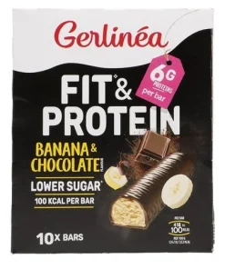GERLINÉA Barres F&Prot.ba&choc. 10x31g