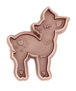 Poussoir plastique biche