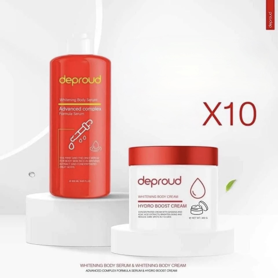 Deproud Body Cream 300 ml pour hydrater la peau et améliorer son éclat naturel - Image 3